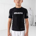 26 KIDS BLACK SS RASH GUARD