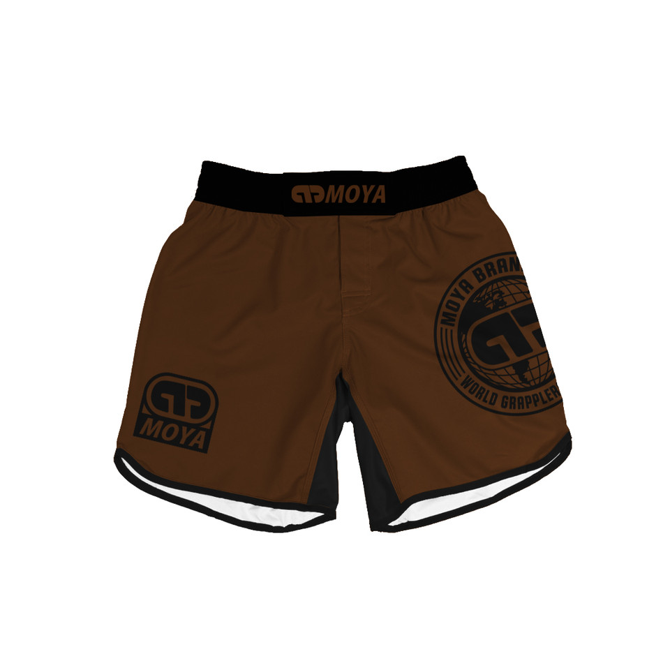 25 BROWN TRAINING SHORTS