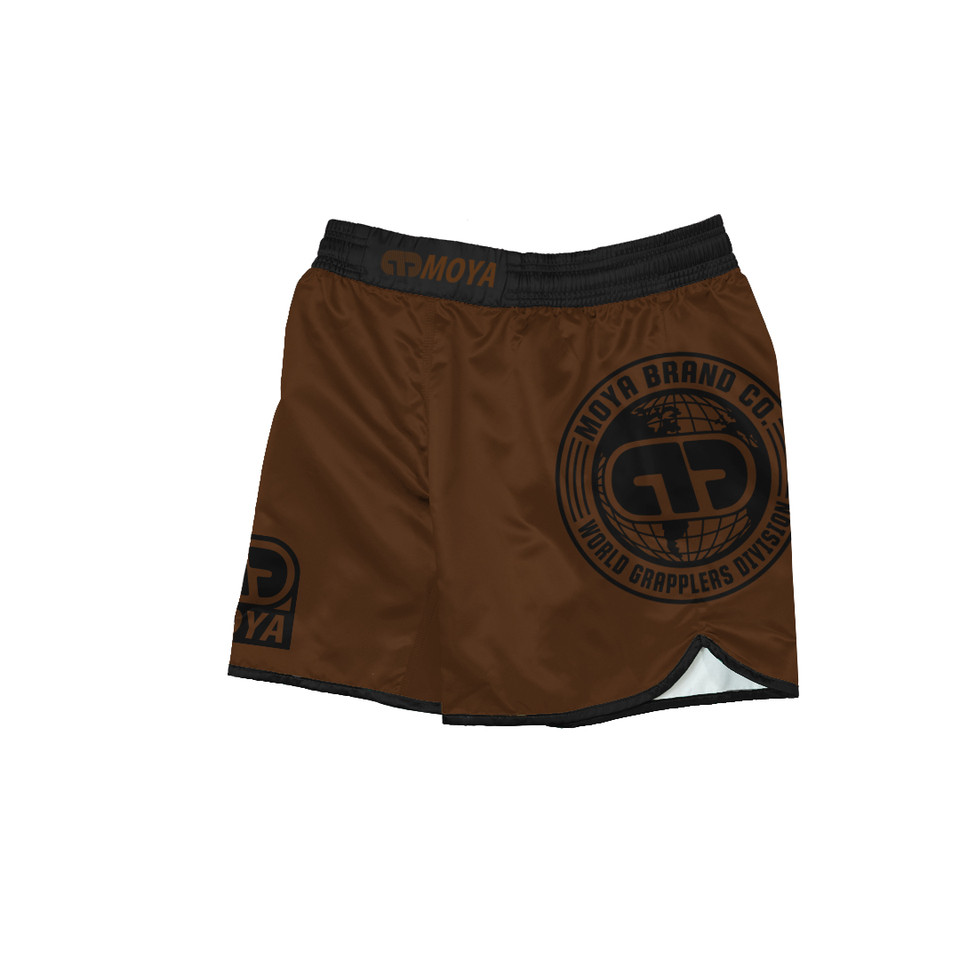 25 BROWN TRAINING SHORTS