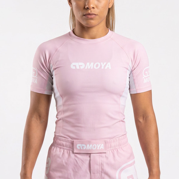 BLUSH SS RASH GUARD