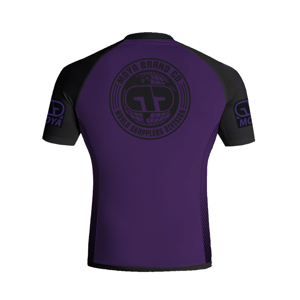 26 PURPLE SS RASH GUARD