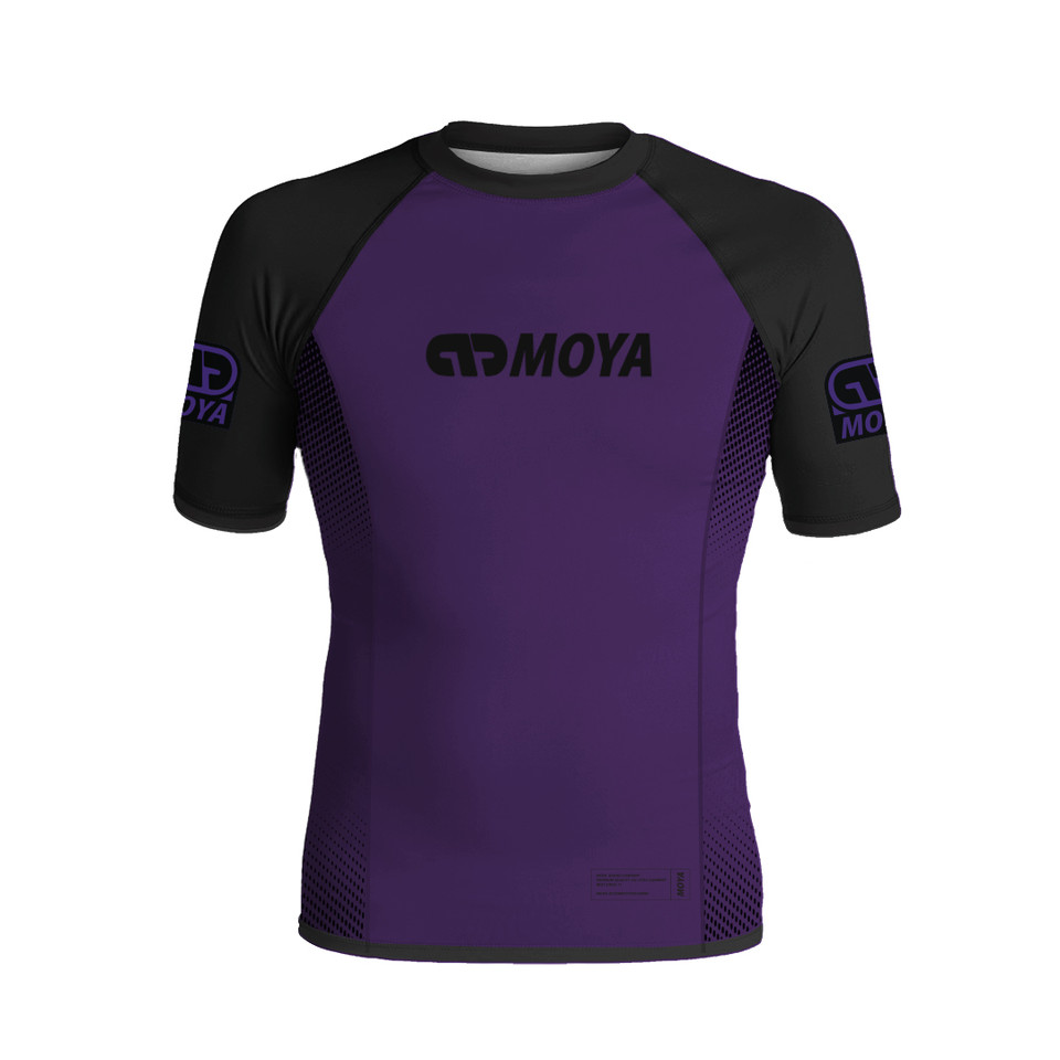 26 PURPLE SS RASH GUARD