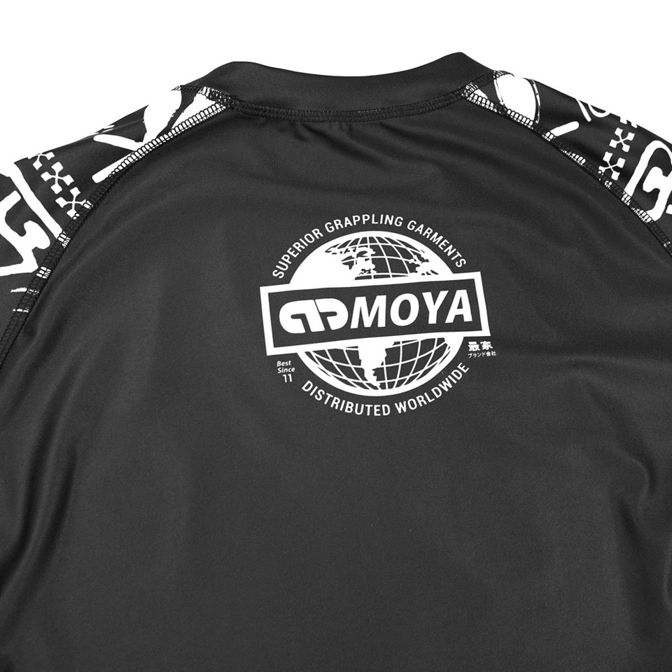 MOHI KOA BLACK SS RASH GUARD