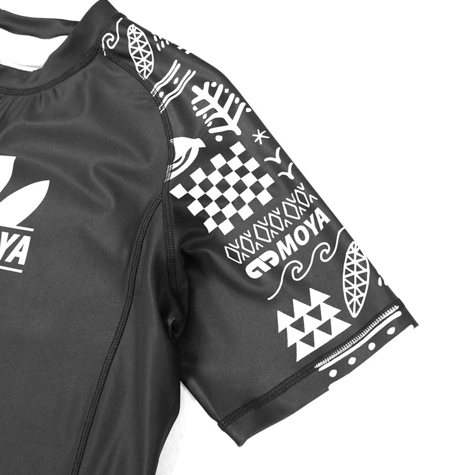MOHI KOA BLACK KIDS SS RASH GUARD