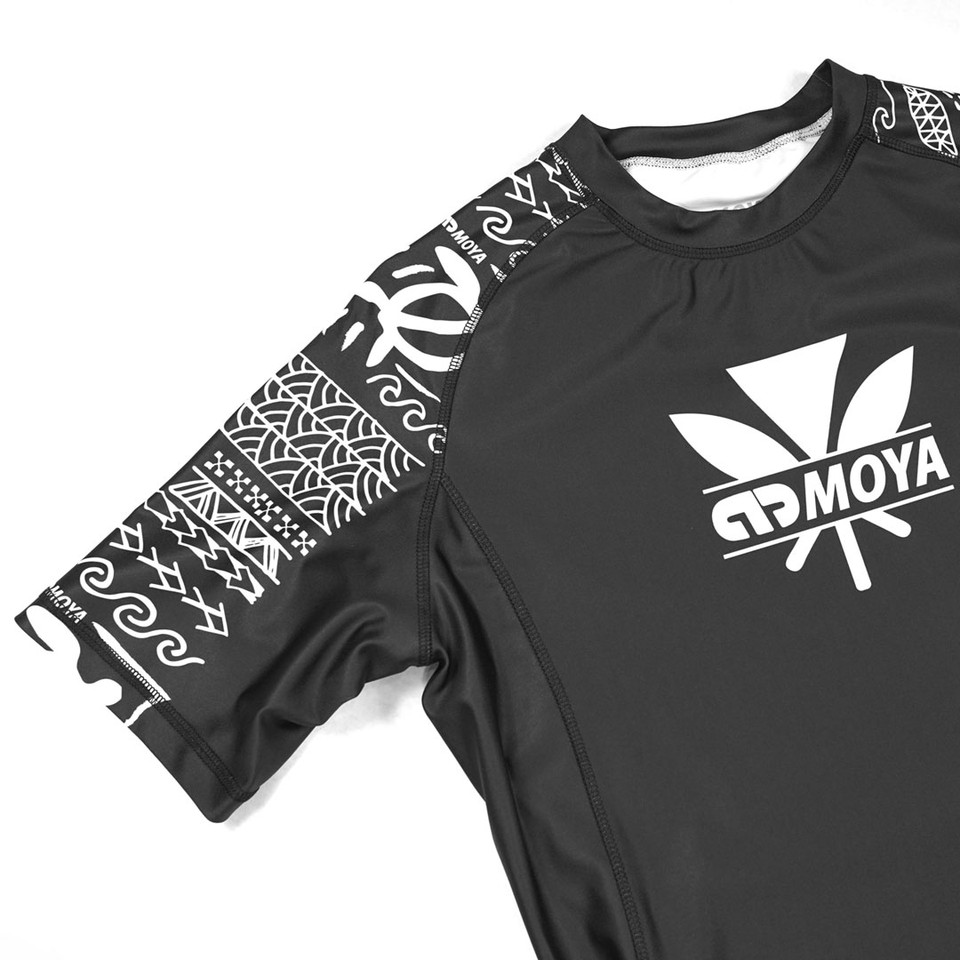 MOHI KOA BLACK KIDS SS RASH GUARD