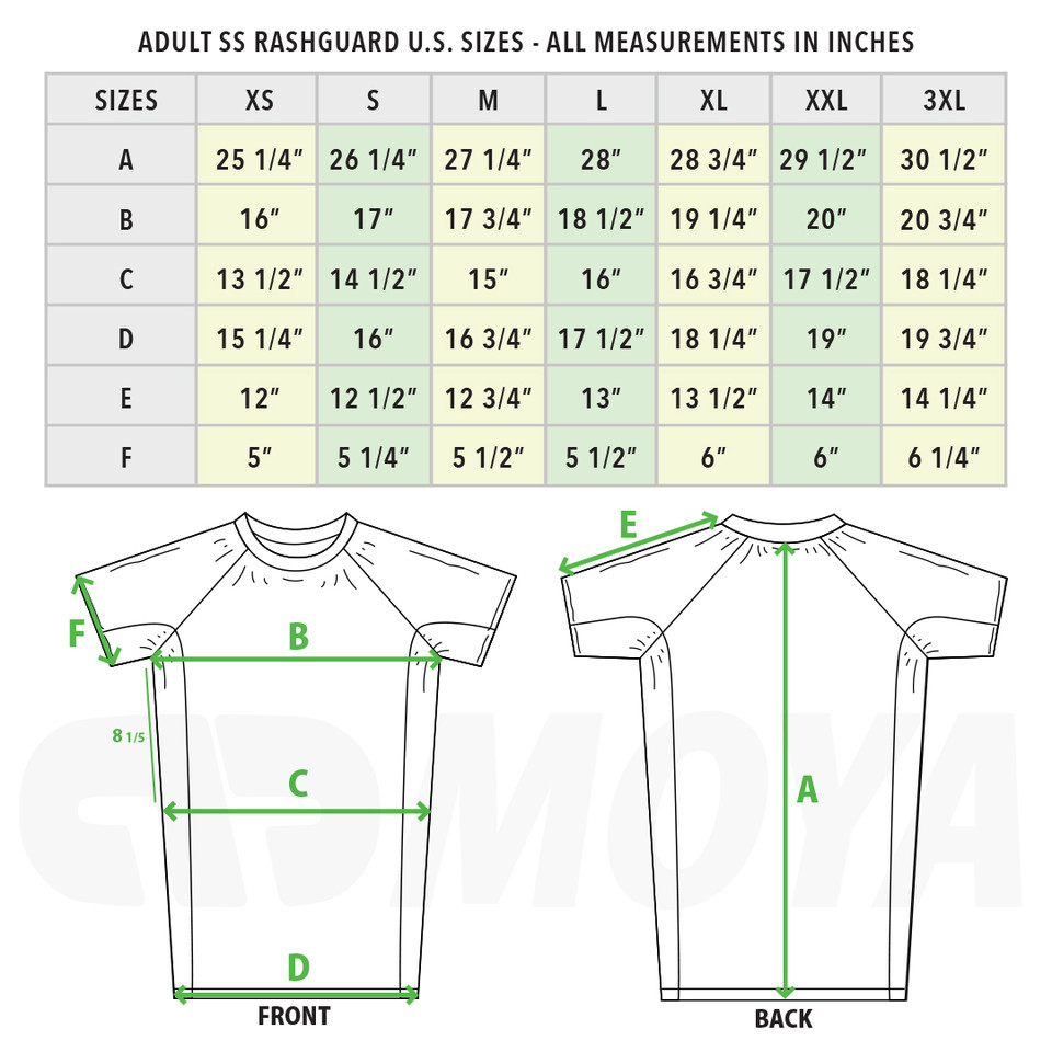 25 BROWN SS RASH GUARD