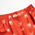 LOVE X HATE RED TRAINING SHORTS
