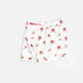 LOVE X HATE WHITE TRAINING SHORTS