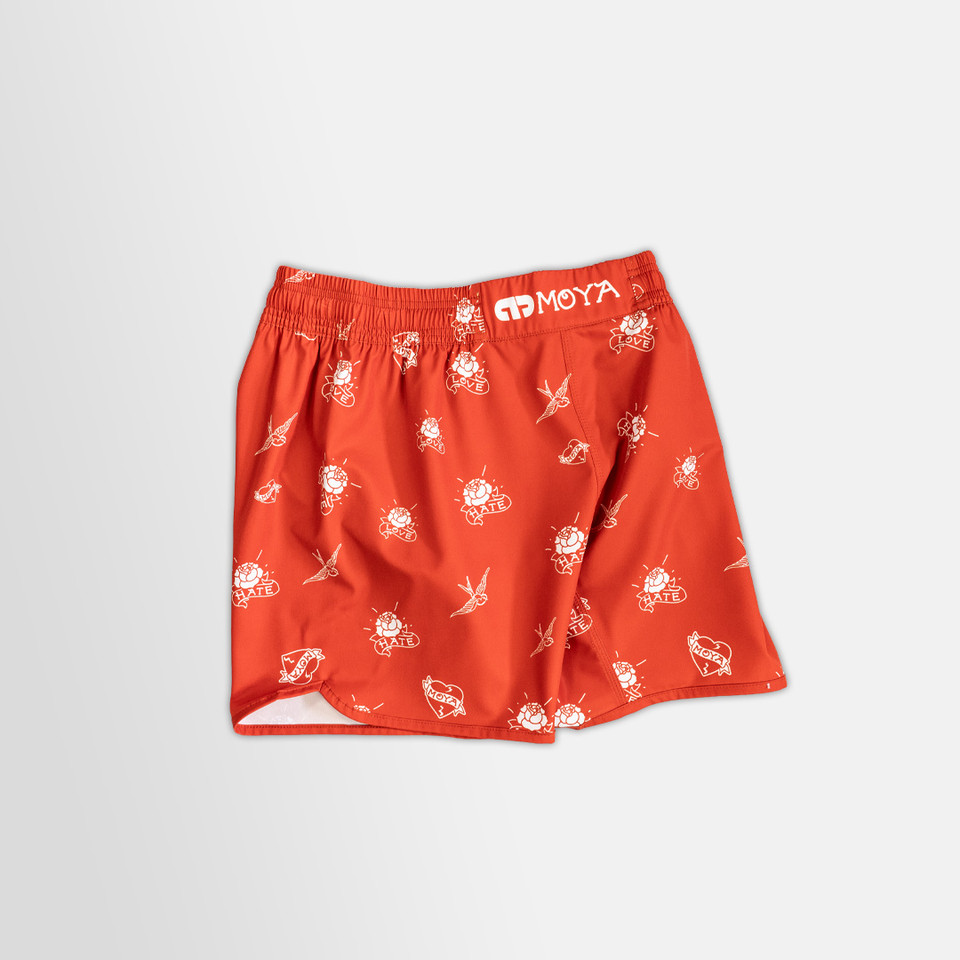 LOVE X HATE RED KIDS TRAINING SHORT