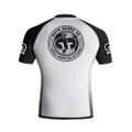 26 WHITE SS RASH GUARD
