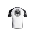 26 KIDS WHITE SS RASH GUARD