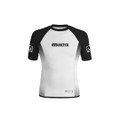 26 KIDS WHITE SS RASH GUARD